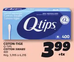 IGA Q-TIPS COTTON SWABS offer