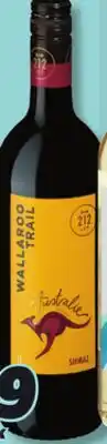 IGA WALLAROO TRAIL RED WINE offer