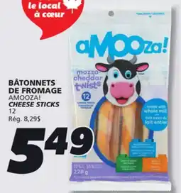 IGA AMOOZA! CHEESE STICKS offer