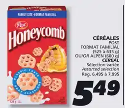 IGA POST CEREAL offer