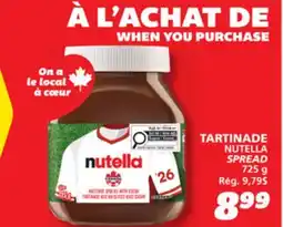 IGA NUTELLA SPREAD offer