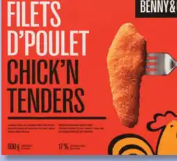 IGA BENNY & CO. BREADED CHICKEN TENDERS offer