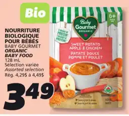 IGA BABY GOURMET ORGANIC BABY FOOD offer