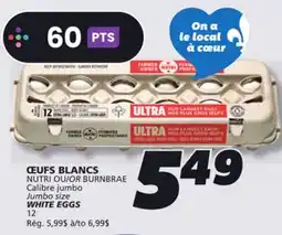 IGA ŒUFS BLANCS offer