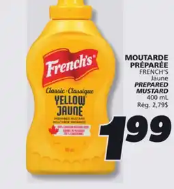 IGA FRENCH'S PREPARED MUSTARD offer