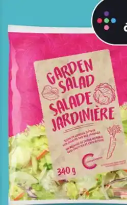 IGA COMPLIMENTS COLESLAW OR GARDEN SALAD offer