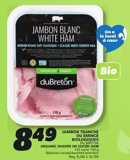 IGA DU BRETON ORGANIC SHAVED HAM offer
