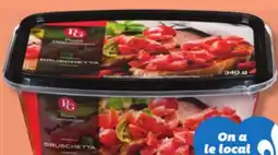IGA BRUSCHETTA OR SALAD offer