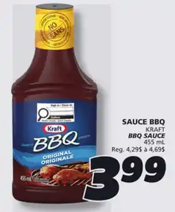 IGA KRAFT BBQ SAUCE offer
