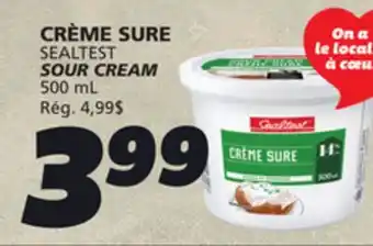IGA SEALTEST SOUR CREAM offer