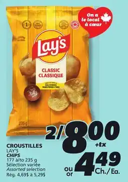 IGA LAY'S CHIPS offer