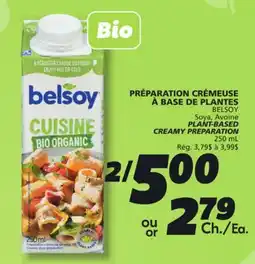 IGA BELSOY PLANT-BASED CREAMY PREPARATION offer