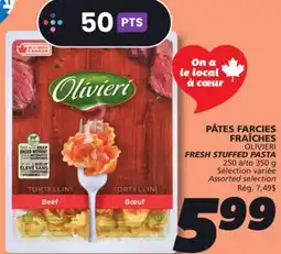 IGA OLIVIERI FRESH STUFFED PASTA offer