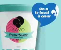 IGA SAVO GELATO FROZEN TREATS, GELATO OR SORBET offer
