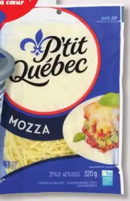 IGA P'TIT QUÉBEC SHREDDED CHEESE offer