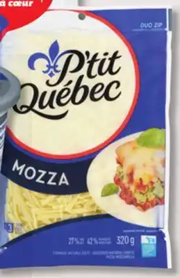 IGA P'TIT QUÉBEC SHREDDED CHEESE offer