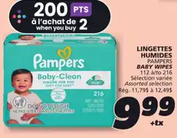 IGA PAMPERS BABY WIPES offer
