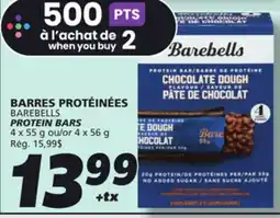 IGA BAREBELLS PROTEIN BARS offer