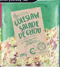 IGA COMPLIMENTS COLESLAW offer