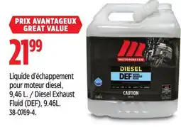Canadian Tire Motor Master Diesel Exhaust Fluid (DEF) offer