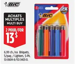 Canadian Tire BiC Lighters offer