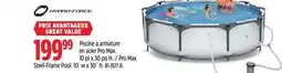 Canadian Tire Pro Max Steel-Frame Pool offer