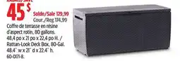 Canadian Tire Rattan-Look Deck Box, 80-Gal offer
