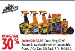 Canadian Tire Armor All Car Care Gift Pack, 7-Pc offer