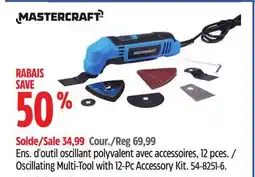 Canadian Tire Oscillating Multi-Tool with 12-Pc Accessory Kit offer