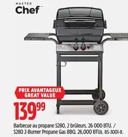 Canadian Tire S280 2-Burner Propane Gas BBQ offer