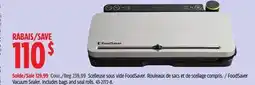 Canadian Tire FoodSaver Vacuum Sealer offer