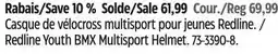 Canadian Tire Redline Youth BMX Multisport Helmet offer