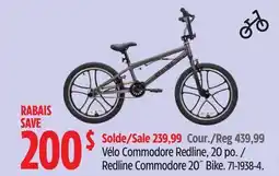 Canadian Tire Redline Commodore 20˝ Bike offer
