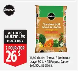 Canadian Tire All Purpose Garden Soil offer