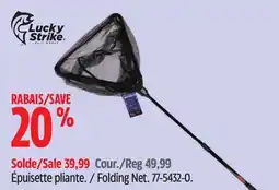Canadian Tire Lucky Strike Folding Net offer