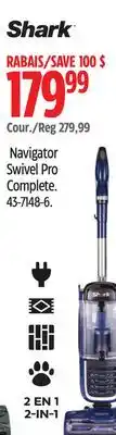 Canadian Tire Shark Navigator Swivel Pro Complete offer