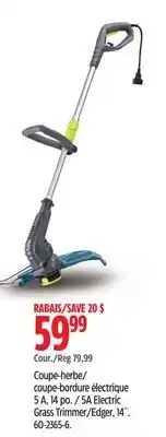 Canadian Tire Yardworks 5A Electric Grass Trimmer/Edger, 14 offer