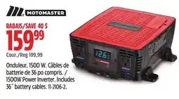 Canadian Tire 1500W Power Inverter offer
