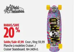 Canadian Tire World Industries Cruiser Skateboard offer