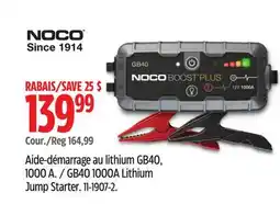 Canadian Tire Aide-démarrage au lithium GB40, 1000 A offer