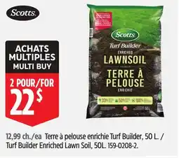 Canadian Tire Scotts Turf Builder Enriched Lawn Soil offer