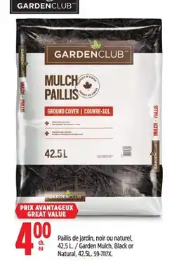 Canadian Tire Garden Mulch offer
