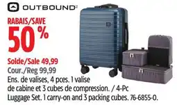 Canadian Tire Outbound 4-Pc Luggage Set offer