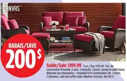 Canadian Tire Rosedale 6-Pc Conversation Set offer