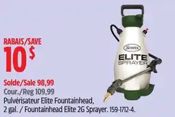 Canadian Tire Fountainhead Elite 2G Sprayer offer