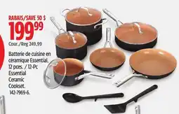 Canadian Tire 12-Pc Essential Ceramic Cookset offer