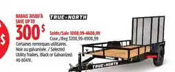 Canadian Tire Selected Utility Trailers offer