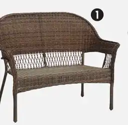 Canadian Tire Canvas Canterbury Stackable Loveseat offer