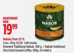 Canadian Tire Nabob Traditional Fine Grind Ground Coffee, 930g offer