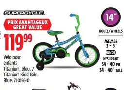 Canadian Tire Titanium Kids' Bike offer